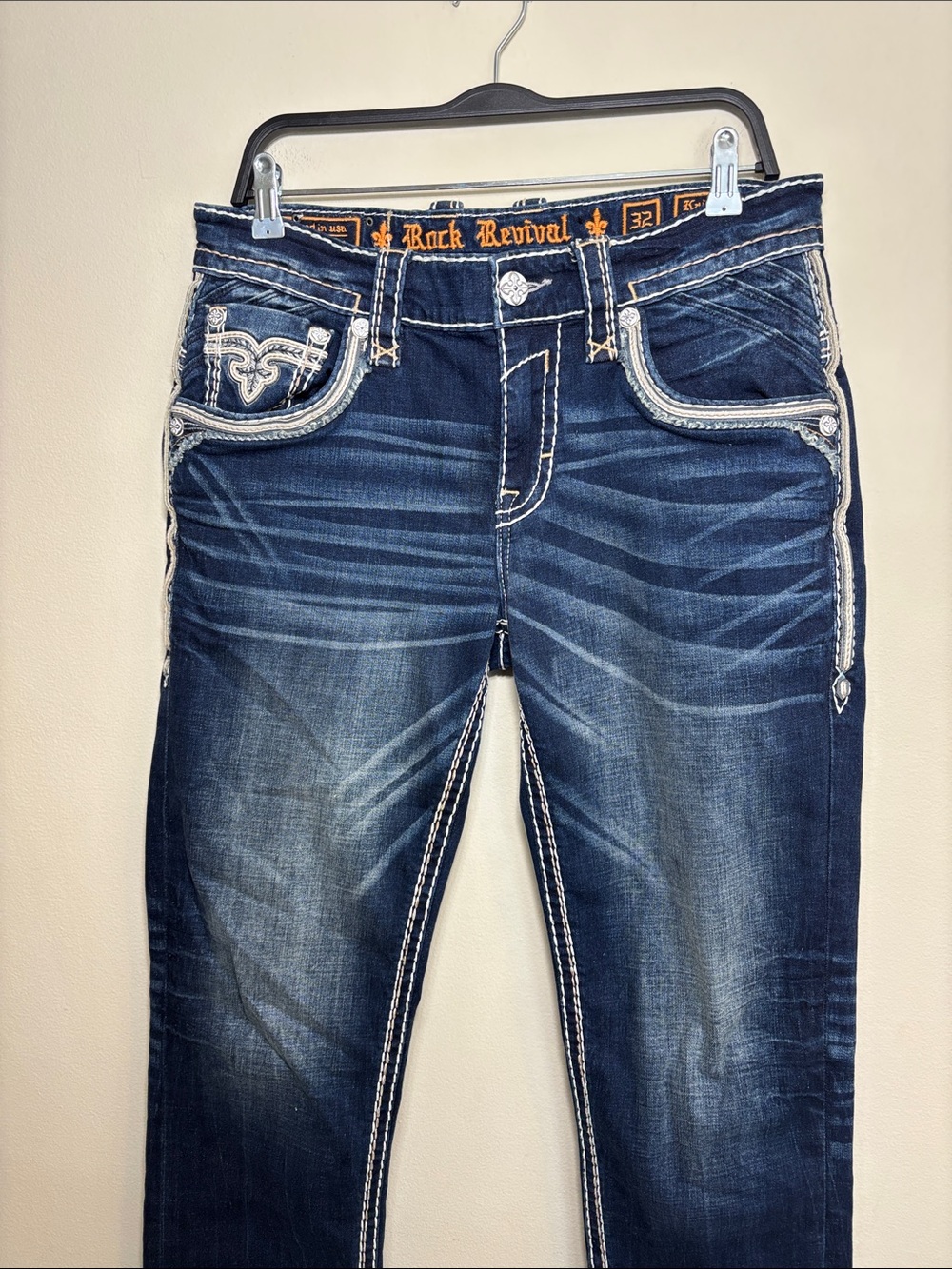 Rock Revival Men's Kayden Straight Jeans